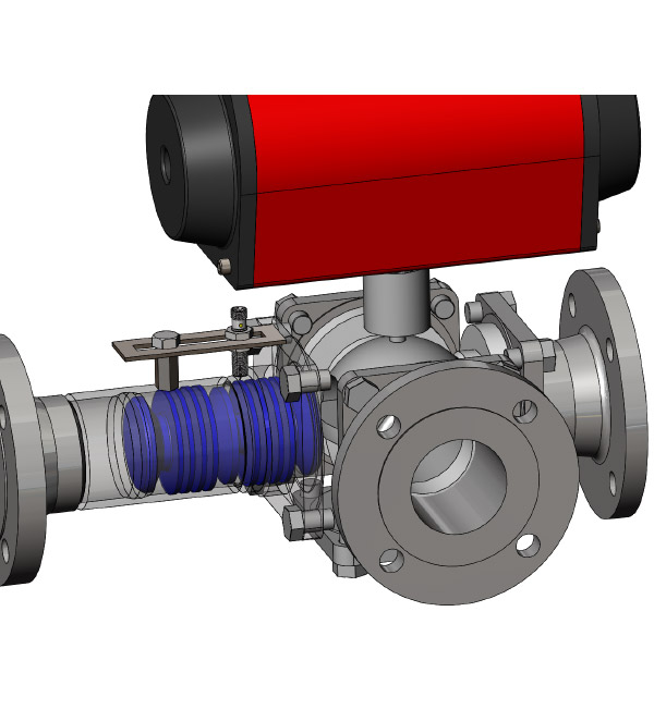 Piggable Relax T-Port Valve